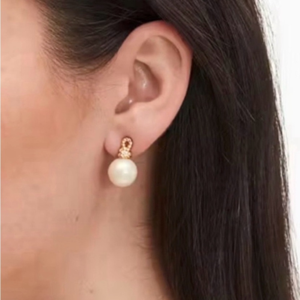 Kate Spade Gold Stud Earrings - Picture 4 of 4